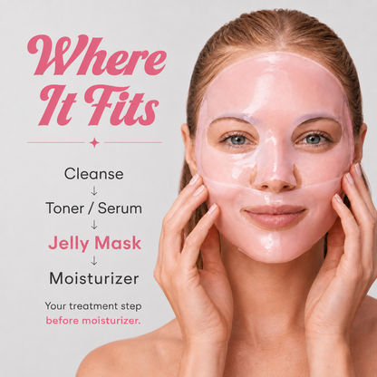 Salmon PDRN Pink Collagen Jelly Gel Mask