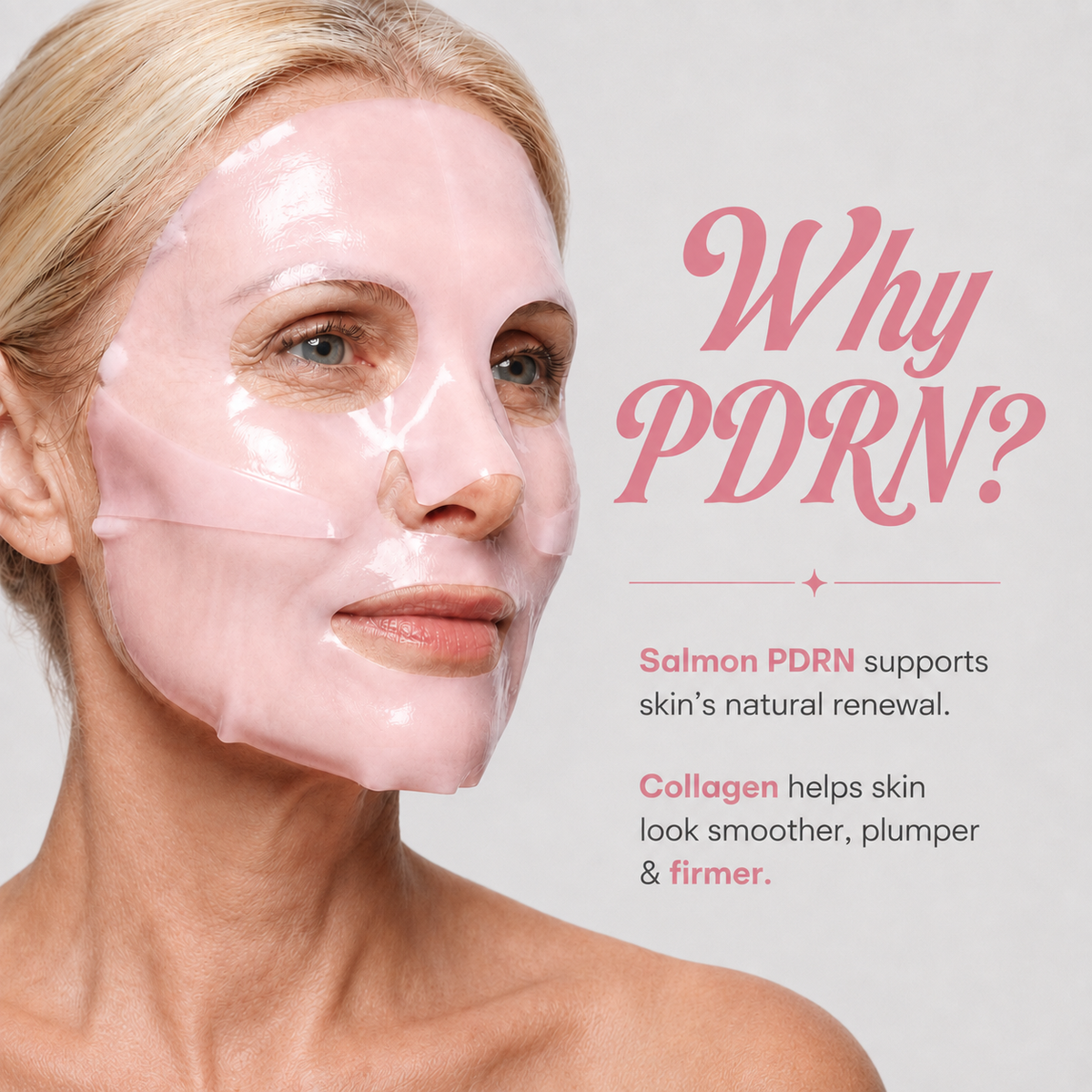 Salmon PDRN Pink Collagen Jelly Gel Mask